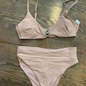 Aerie High Waisted Bikini Set